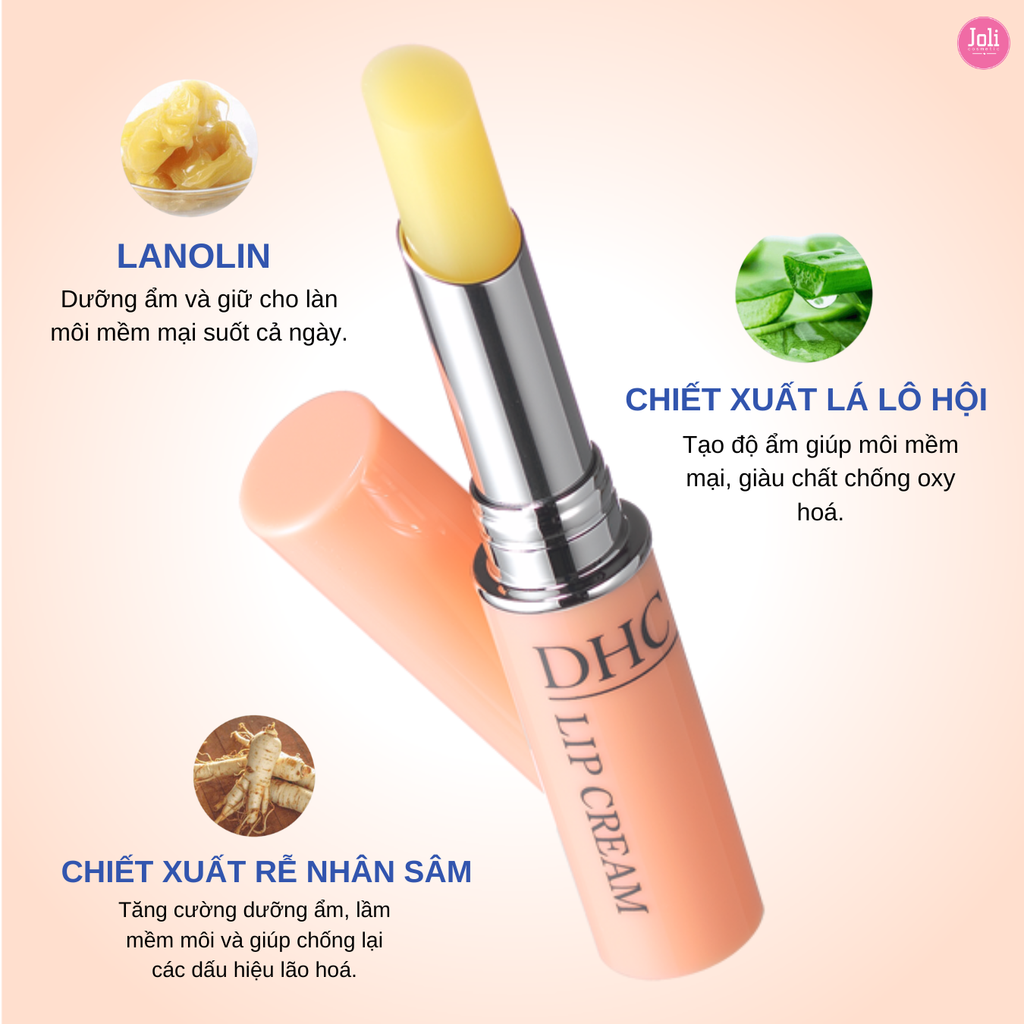 Son Dưỡng Ẩm Cho Môi DHC Lip Cream 1.5g