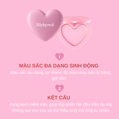 Phấn Má Hồng Dạng Kem Lilybyred Luv Beam Cheek 3.5g