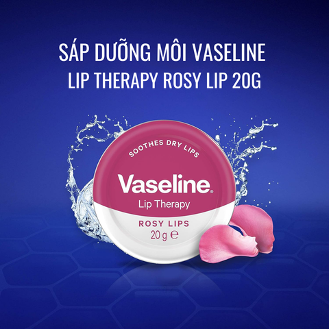 Sáp Dưỡng Môi Vaseline Lip Therapy Rosy Lip 20g