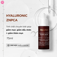 Tinh Chất Giảm Mụn Kiềm Dầu Ekseption Hyaluronic ZnPCA Mixlab Serum 75ml