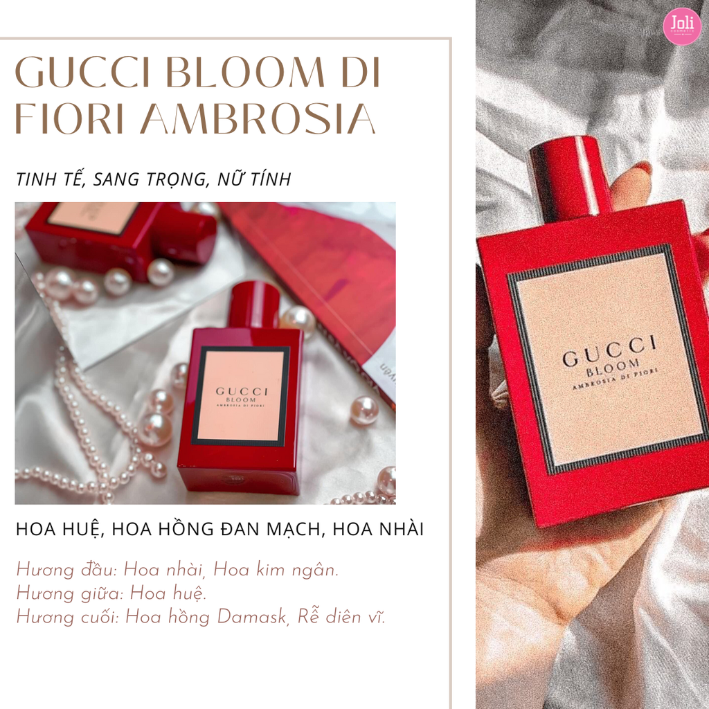 Nước Hoa Nữ Chiết Gucci Bloom Di Fiori Ambrosia EDP 10ml