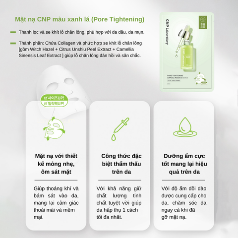 Mặt Nạ Dưỡng Da CNP Laboratory Ampule Mask 25ml