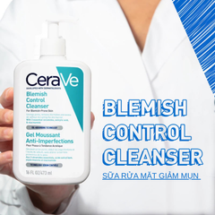 Sữa Rửa Mặt Giảm Mụn Cerave Blemish Control Cleanser