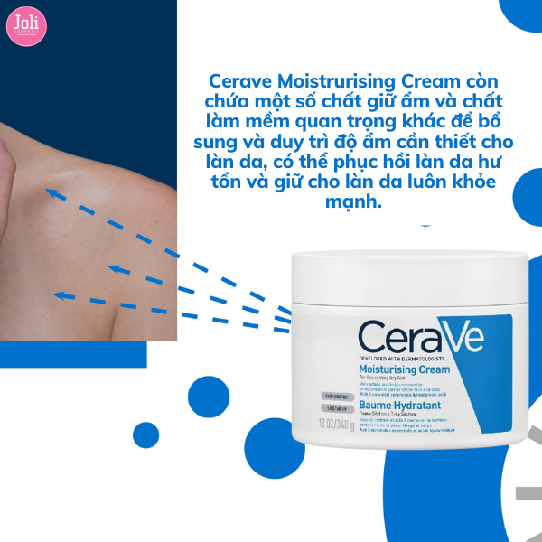 Kem Dưỡng Ẩm Dành Cho Da Khô Cerave Developed With Dermatologists Moisturising Cream