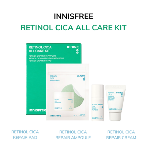 Bộ Dưỡng Ẩm innisfree Retinol Cica All Care Kit