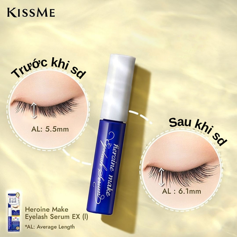 Tinh Chất Dưỡng Dài Mi Kissme Heroine Make Watering Eyelash Serum 5.5g