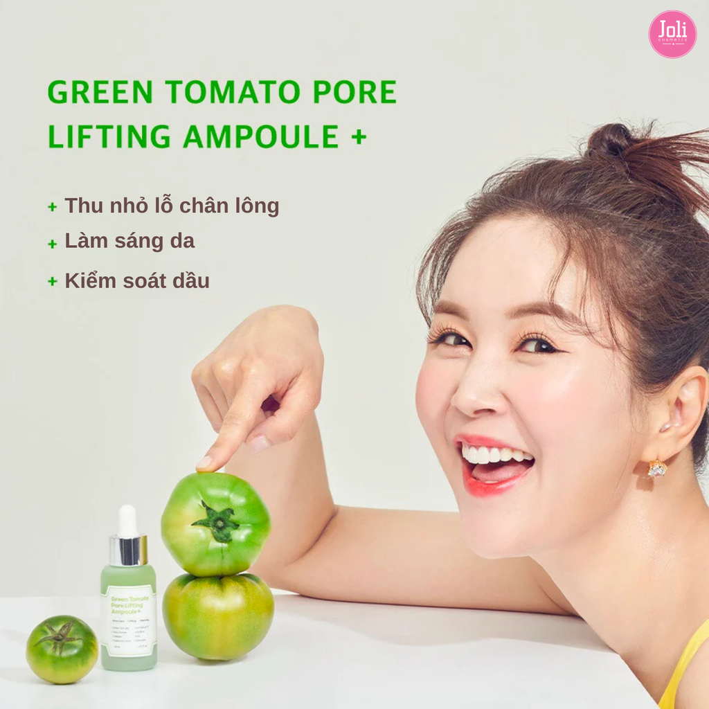 Tinh Chất Cà Chua Xanh  Sungboon Editor Green Tomato Pore Lifting Ampoule+ 30ml Hỗ Trợ Thu Nhỏ Lỗ Chân Lông
