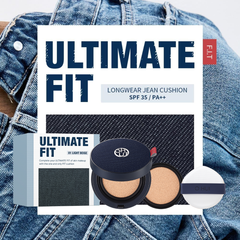 Phấn Nước Kiềm Dầu Ohui Ultimate Fit Longwear Jean Cushion SPF35 PA++ 30g (tặng kèm lõi)