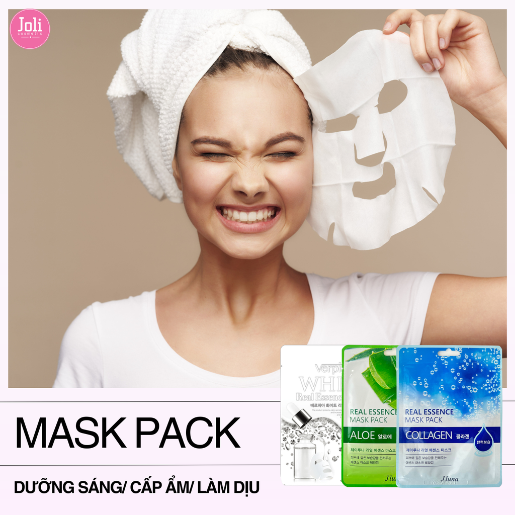 Mặt Nạ Jluna Real Essence Mask Pack 20ml