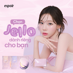 Phấn Nước Chống Nắng Nâng Tone Espoir Dewlike Jello Tone Up Cushion SPF50+ PA+++15g (tặng kèm ví)