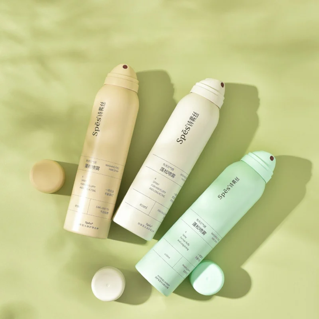 Dầu Gội Khô Dạng Xịt Spes Washing-Free Hair Spray 150ml
