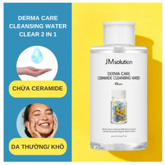 Nước Tẩy Trang JMsolution Derma Care Cleansing Water Clear 500ml