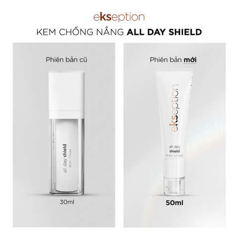 Kem Chống Nắng Dưỡng Ẩm Ngừa Lão Hóa Ekseption All Day Shield 50ml