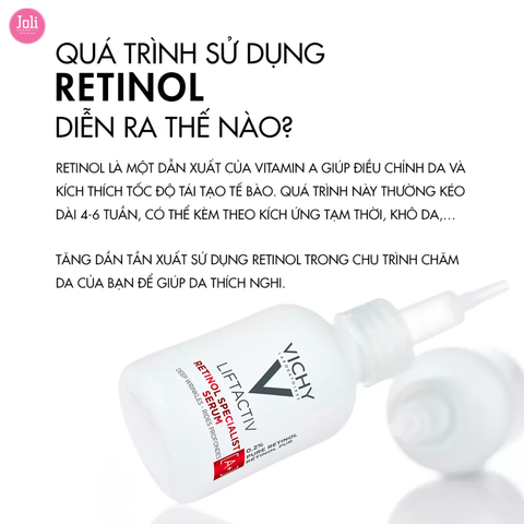 Dưỡng Chất Cấp Ẩm Giảm Nếp Nhăn Vichy Liftactiv Retinol Specialist Serum 30ml