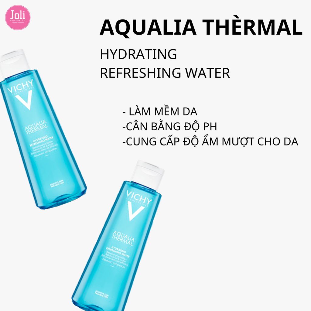 Nước Cân Bằng Vichy Làm Mát Da Và Giữ Ẩm Aqualia Thermal Hydrating Refreshing Water 200ml