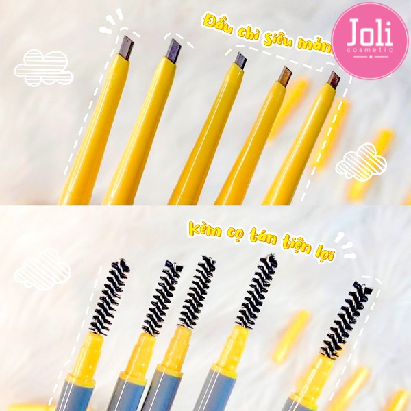 Chì Kẻ Chân Mày 2 Đầu Gogo Tales Cloud Mist Browpencil