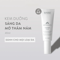 Kem Dưỡng Sáng Da Giảm Thâm Nám Babe Depigment + Control Fluid 40ml