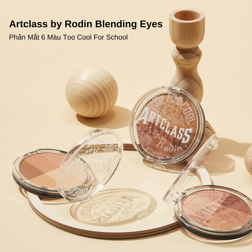 Phấn Mắt 6 Màu Too Cool For School Artclass By Rodin Blending Eyes 8g