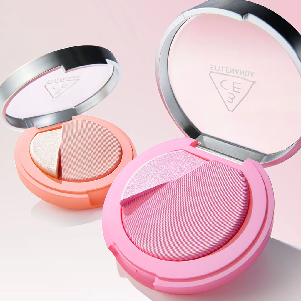 Phấn Má Hồng Bắt Sáng 3CE Blushlighter (tặng kèm cọ)