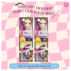 Bút Chì Sáp Kẻ Mắt Chống Trôi Kissme Heroine Make Quick Eyeliner