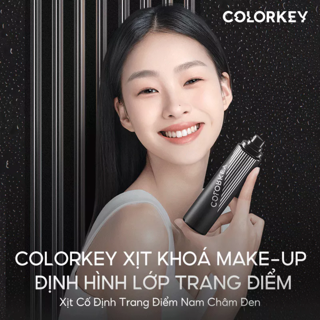 Xịt Khóa Makeup Lâu Trôi Mịn Lì Colorkey Airy Soft Matte Makeup Setting Spray