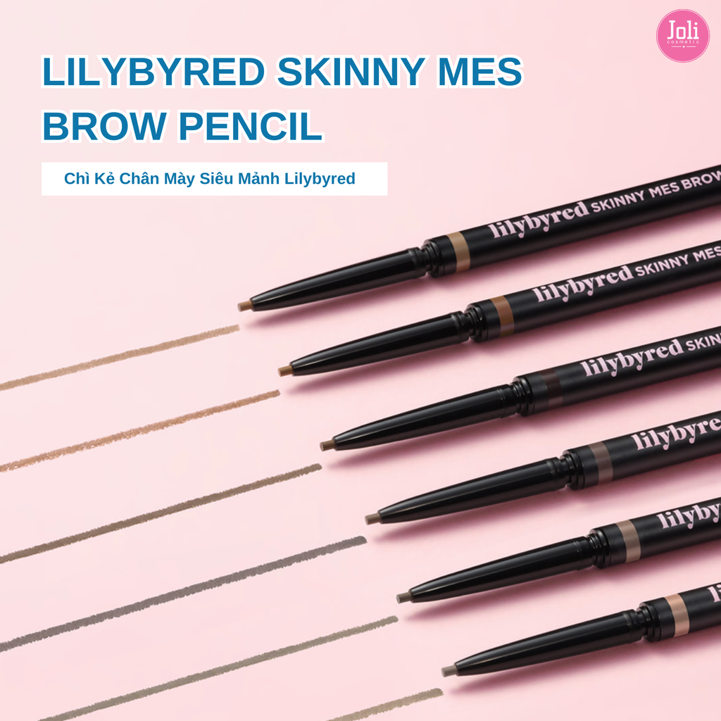 Mascara Chuốt Mày Lilybyred Skinny Mes Brow Mascara 3.5g