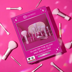 Bộ Cọ Trang Điểm 10 Cây Kèm Túi BH Cosmetics Glam On The Glow Mini Brush Set