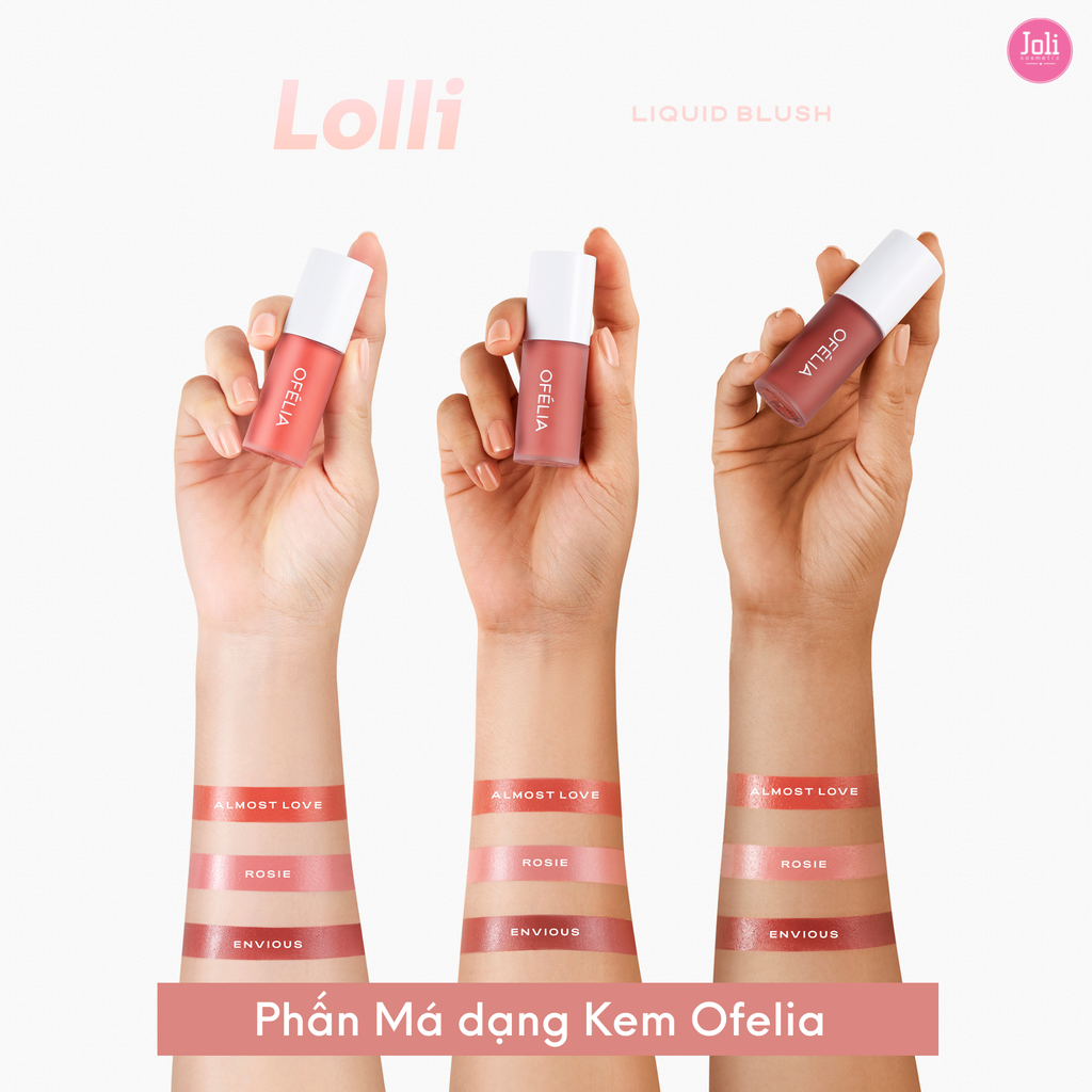 Má Hồng Dạng Kem Ofelia Lolli Liquid Blush