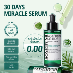 Tinh Chất Trị Mụn Some By Mi AHA-BHA-PHA 30 Days Miracle Serum 50ml