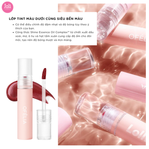 Son Tint Bóng Ofelia Lolli Glow Tint Ver 1