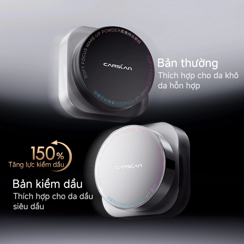 Phấn Phủ Dạng Bột Kiềm Dầu Carslan Soft Focus Make-Up Powder 8g