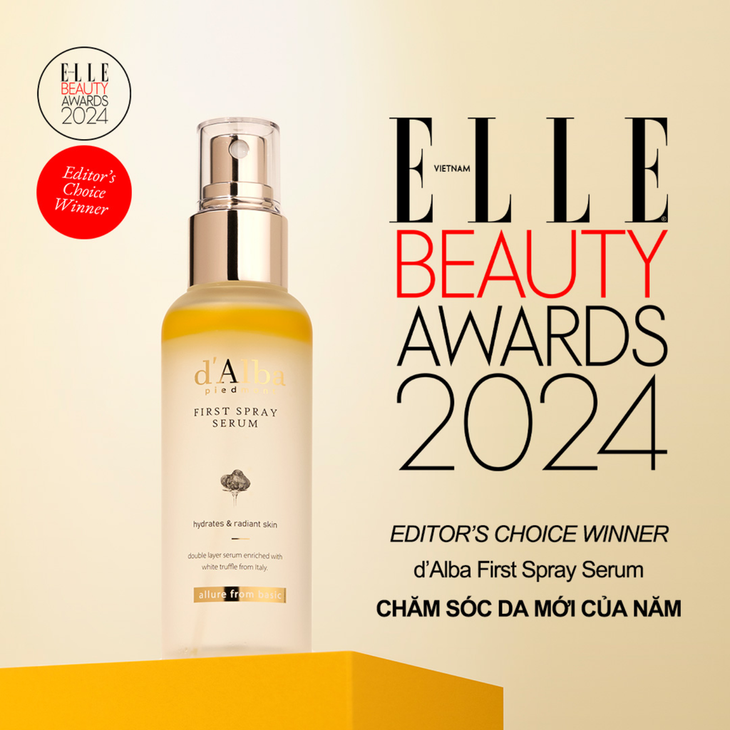 Tinh Chất Dạng Xịt Dưỡng Trắng Căng Bóng Da d'Alba First Spray Serum 100ml