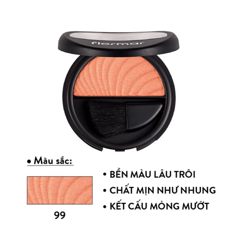 Phấn Má Hồng Flormar Blush On Kèm Cọ 6g