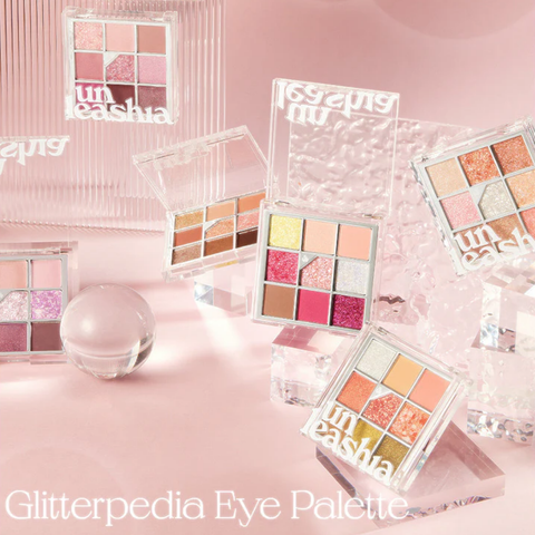 Bảng Phấn Mắt 9 Màu Unleashia Glitterpedia Eye Palette
