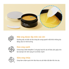 Mặt Nạ Mắt JM Solution Ngừa Lão Hóa Chiết Xuất Keo Ong 90g Honey Luminous Royal Propolis Eye Patch