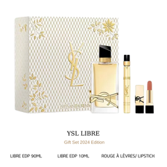 Set Nước Hoa Nữ YSL Libre EDP (EDP 10ML + EDP 90ML + Son YSL 1.3g)