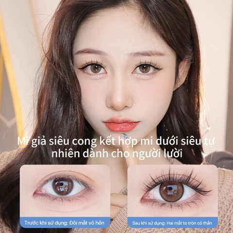 Lông Mi Giả Tách Sợi Hướng Dương Bản Trung Mlen Diary