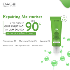 Kem Dưỡng Phục Hồi Cho Da Mụn Babe Stop Akn Moisturising Repair Cream 50ml