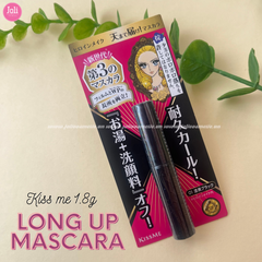 Mascara Màng Film Nâng Cong Dài Mi KissMe Heroine Make Long & Curl Waterproof Mascara Advanced Film 2.2g