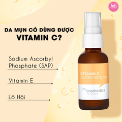 Tinh Chất Dưỡng Sáng Đều Màu Da Cosmedica Skincare Vitamin C Super Serum 30ml