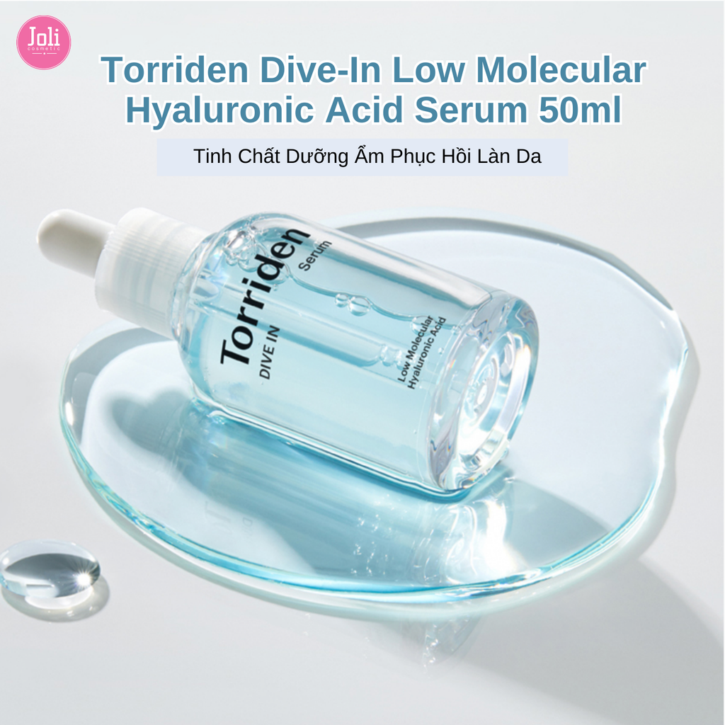 Tinh Chất Dưỡng Ẩm Phục Hồi Torriden Dive-In Low Molecular Hyaluronic Acid Serum 50ml