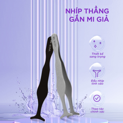 Nhíp Gắn Mi Giả Dáng Thẳng Vacosi T08 Eyelash Tweezers