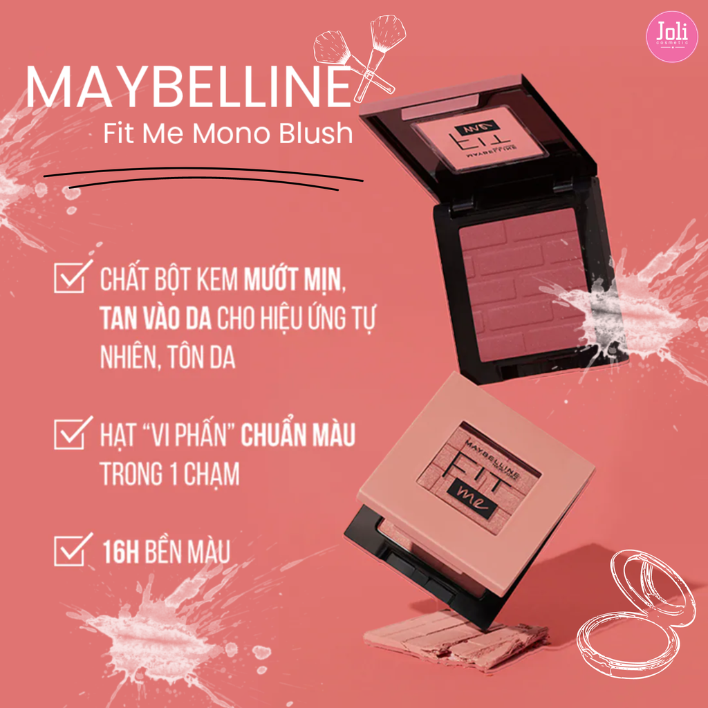 Phấn Má Hồng Maybelline Fit Me Mono Blush 4.5g