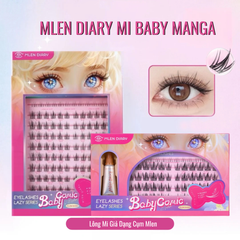 Lông Mi Giả Dạng Cụm Mlen Diary Mi Baby Manga