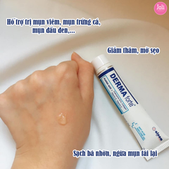 Gel Trị Mụn Trứng Cá Giảm Thâm Mờ Sẹo Derma Forte 15g