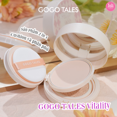 Cushion Phấn Phủ 2 in 1 Kết Hợp 2 Tầng GOGO TALES Vitality