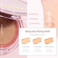 Set Phấn Nước Aprilskin Hero Cushion Mini Blossom Edition (15g+3.5g)