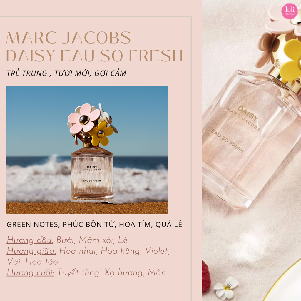 Nước Hoa Nữ Chiết Daisy Marc Jacobs Eau So Fresh 10ml
