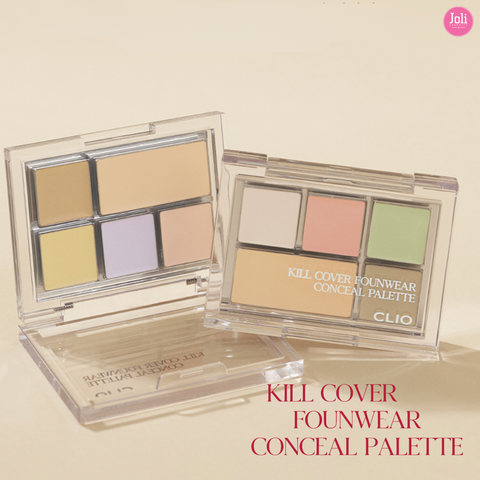 Bảng Phấn Che Khuyết Điểm Clio Kill Cover Founwear Conceal Palette 4.2g