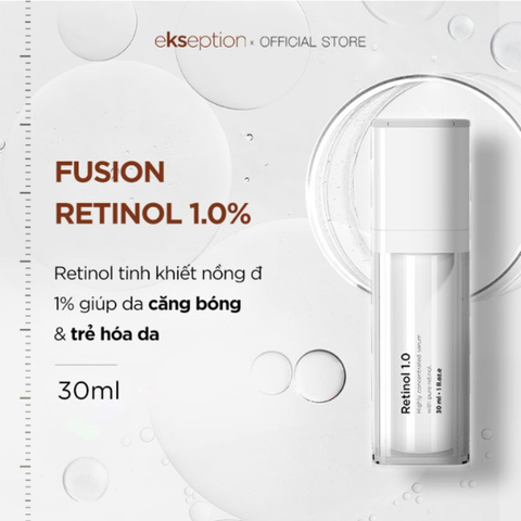 Tinh Chất Chống Lão Hóa Mờ Nám Giảm Mụn Fusion Retinol 1.0 Meso Therapy Serum 30ml